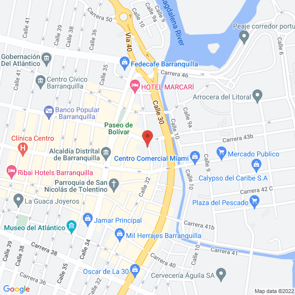 Map of Almacenes El Retazo