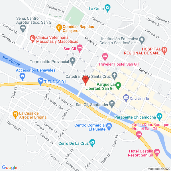 Map of Almacén Bici Sport
