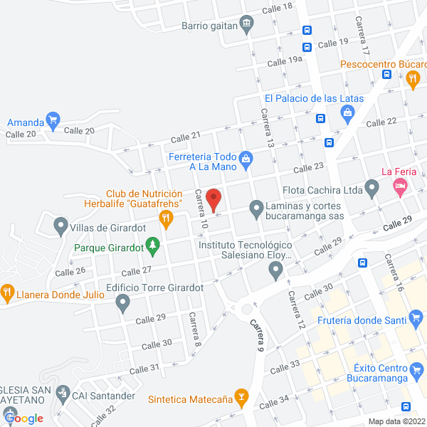 Map of Almacén Y Taller Galaxie