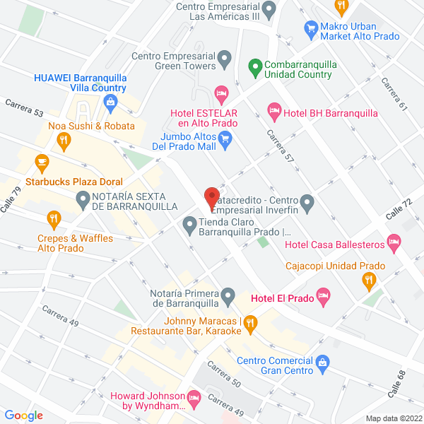 Map of Agencia De Aduana Supla