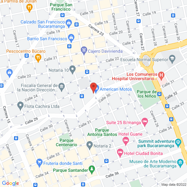 Map of Almuerzos Comidas Papasitos Restaurante