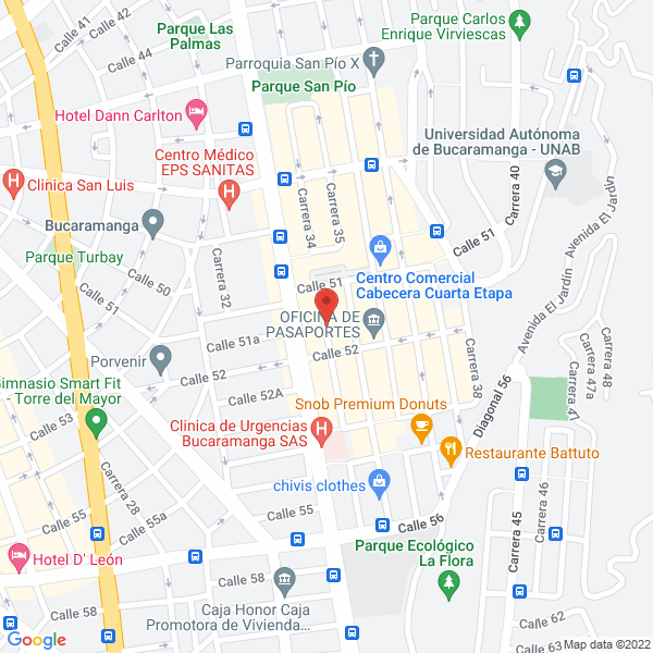 Map of Underground Rockshop Ltda.