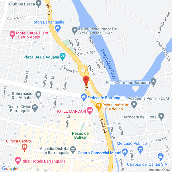 Map of Almacén Electro Roger