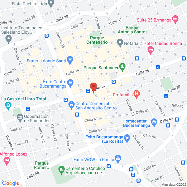 Map of Almacen Electrocentro