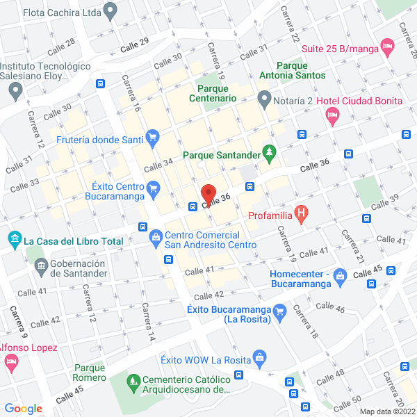 Map of Almacén Casa Hermes Ltda.