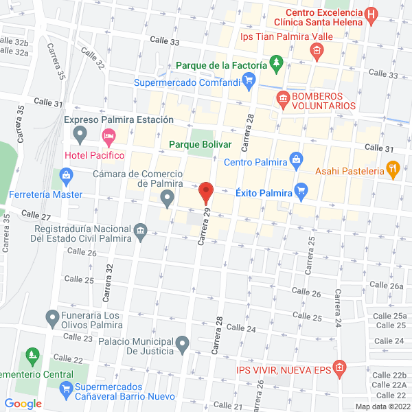 Map of Almacén Ciclo Coppi