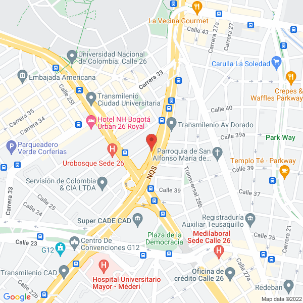 Map of Juguetes Para El Rostro
