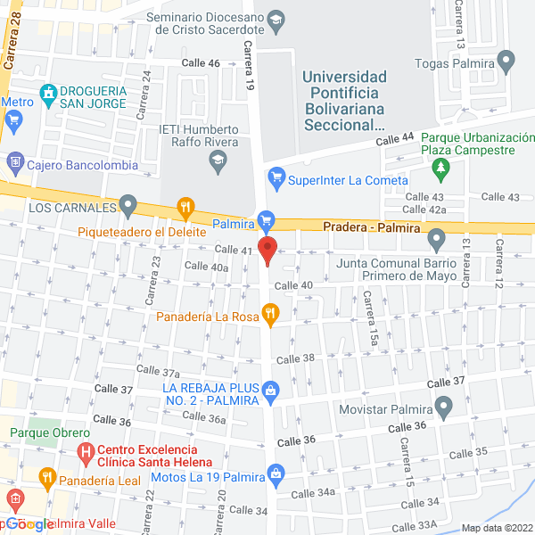 Map of Asadero Brasas & Brasas