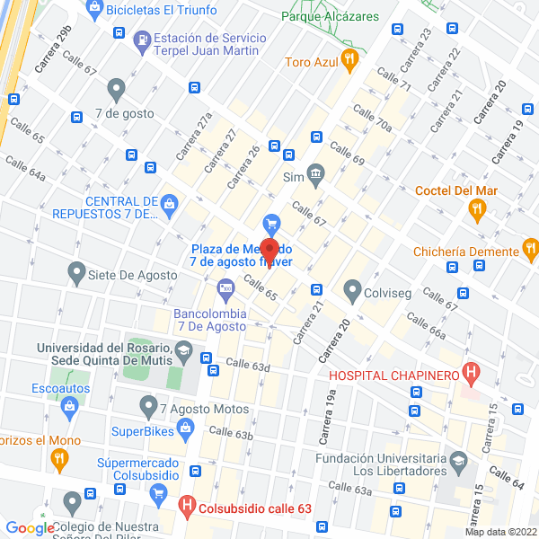 Map of Auditores & Consultores Legales S.A.S.