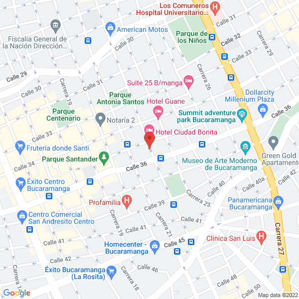 Map of Barrera Rey Mario