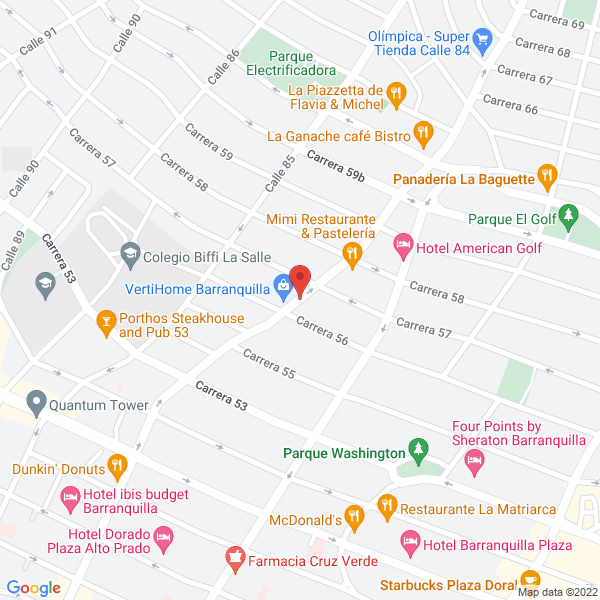 Map of Barullo Bar
