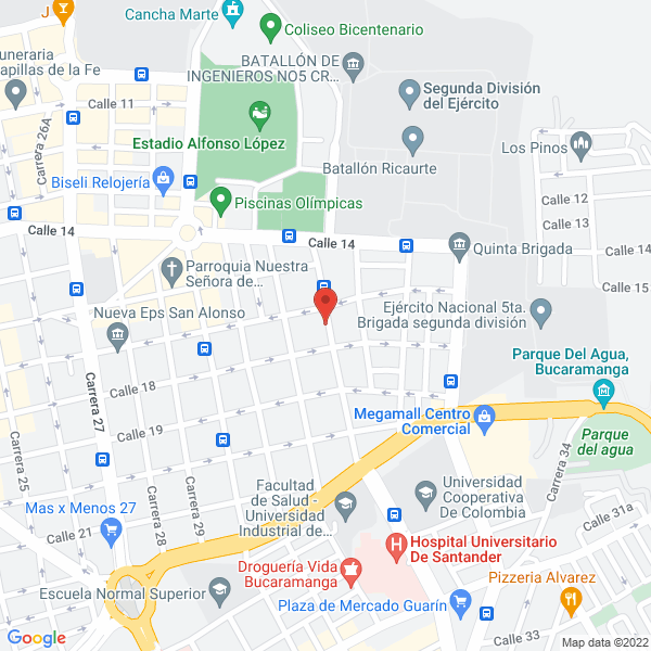 Map of Asociación Civica Del Barrio La Aurora