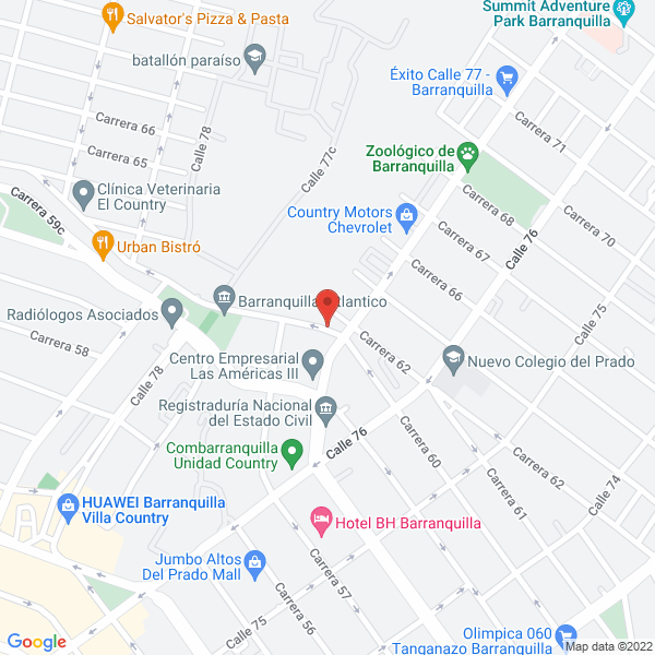 Map of Auto Servicios Yezith Ballesteros