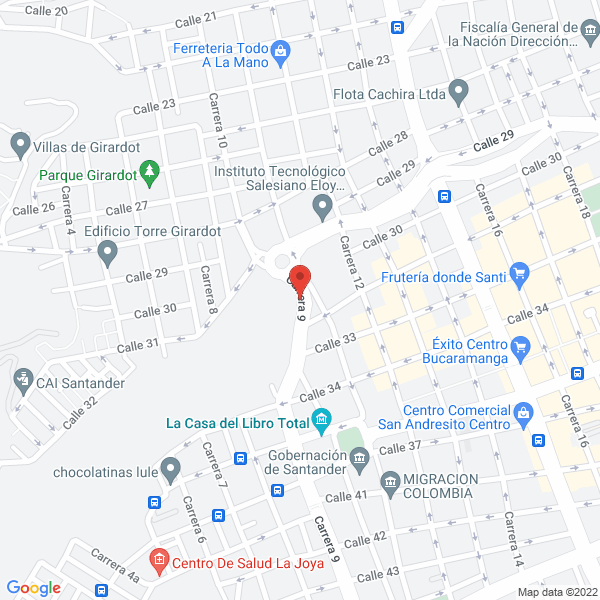 Map of Bar Restaurante Chino Pekín