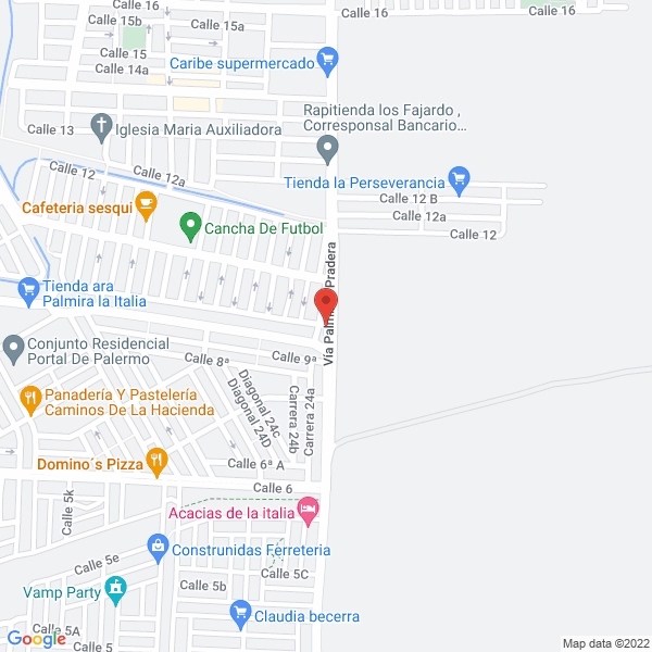 Map of Plomeros Destapamos Y Lavamos