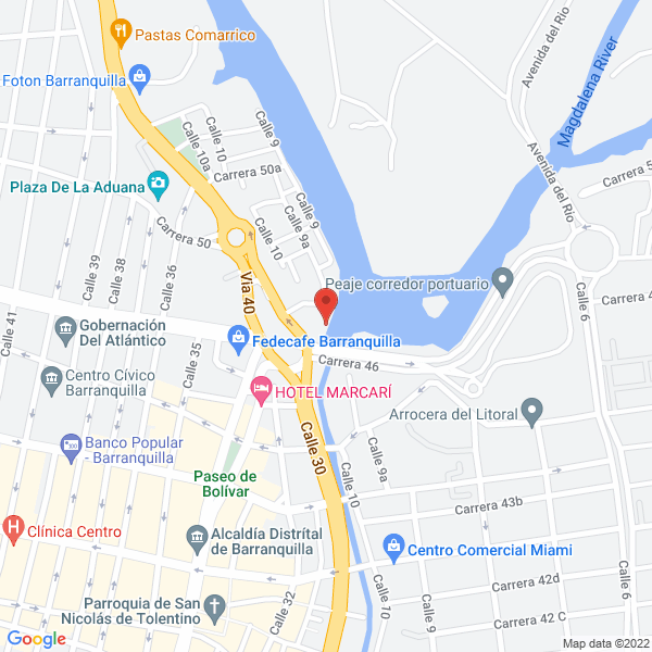 Map of Asfaltos Atlántico Ltda.
