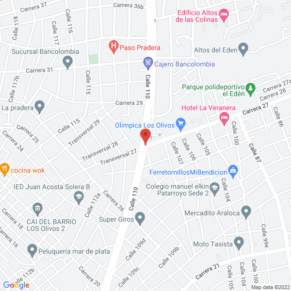 Map of Asistencia Y Mantenimiento Tubos, Postes Y Más