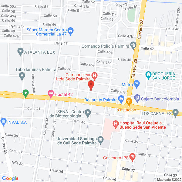 Map of Bobinados Eléctricos Industriales