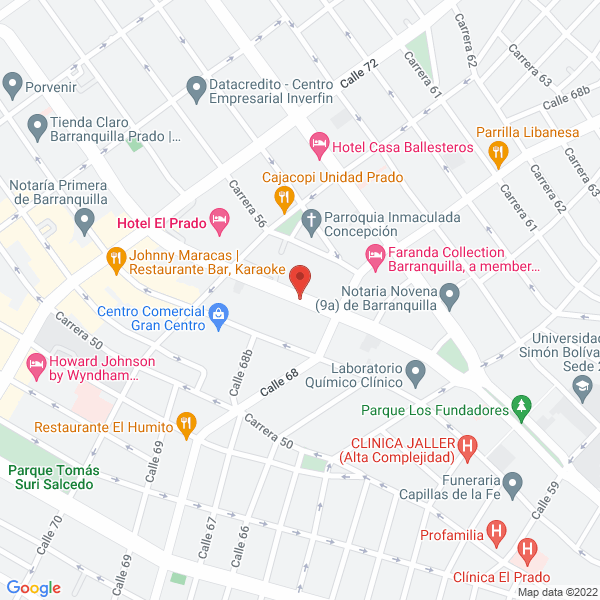 Map of Books And Books Ltda.