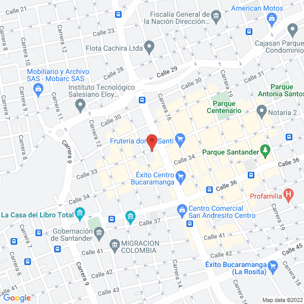 Map of Bordados & Marquillas