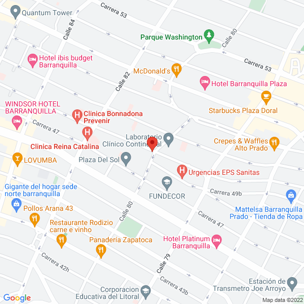 Map of Blanco'S