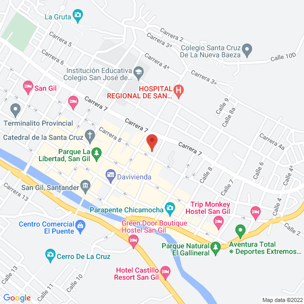 Map of Audicoop Ltda.