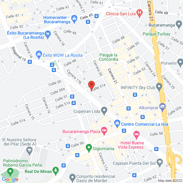 Map of Audiomic S.A.S.