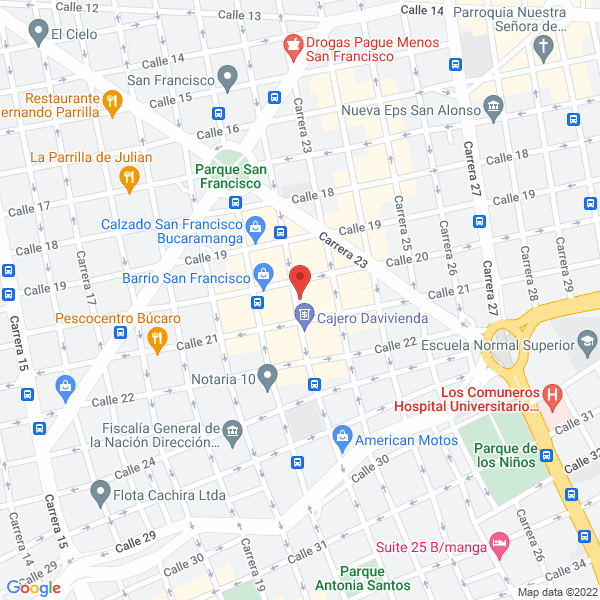 Map of Benitini Shoes For Woman