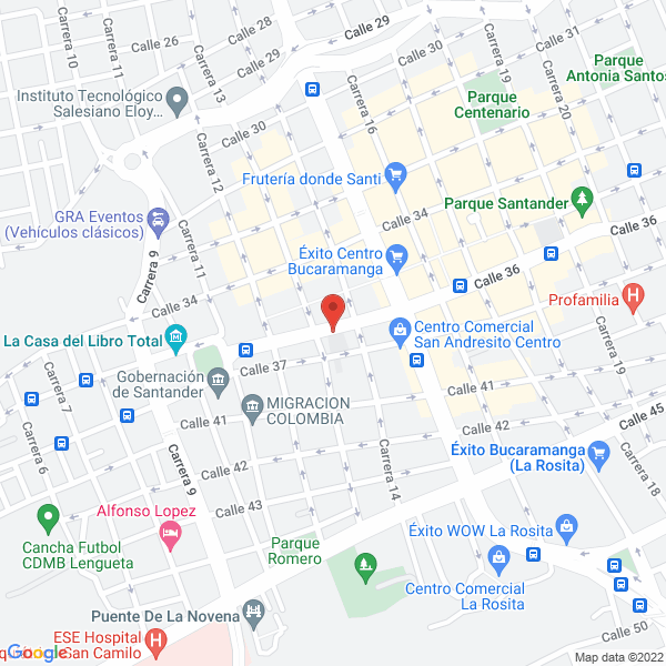 Map of González Bernardo