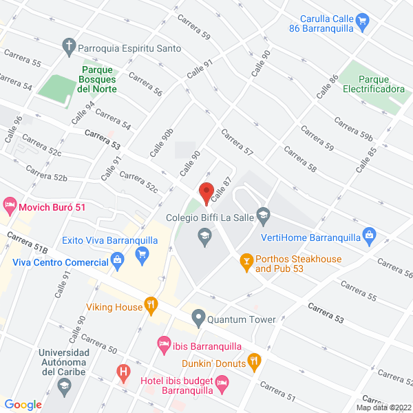Map of Bernny'S Pizza