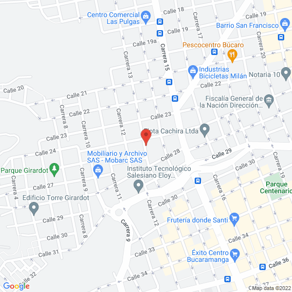 Map of Casa Del Clutch S.A.