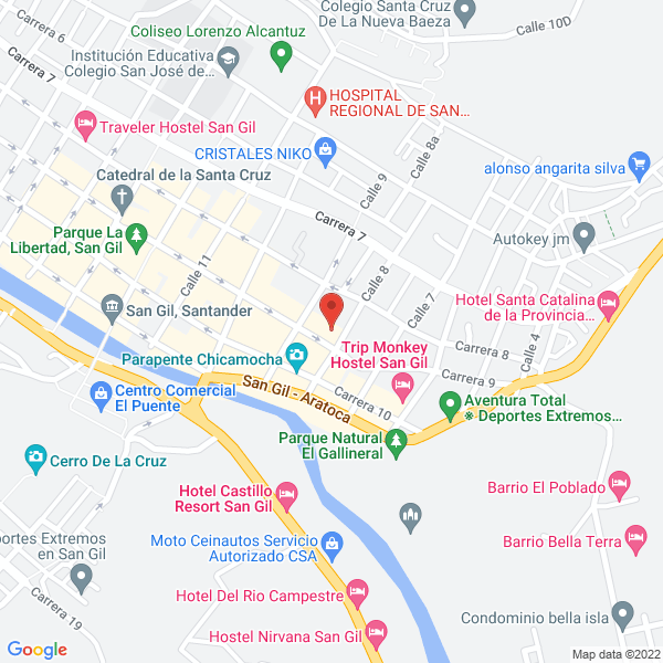 Map of Carol Pan