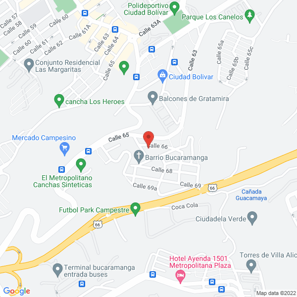 Map of Carpintería Artec Ramón Riveros