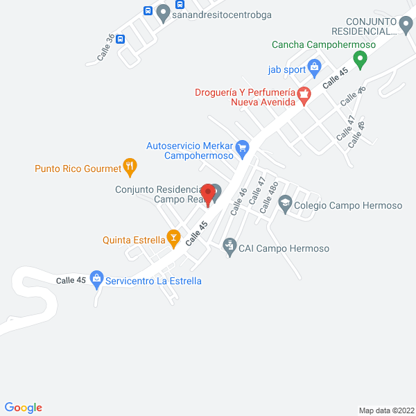 Map of Cariñitos Infantiles