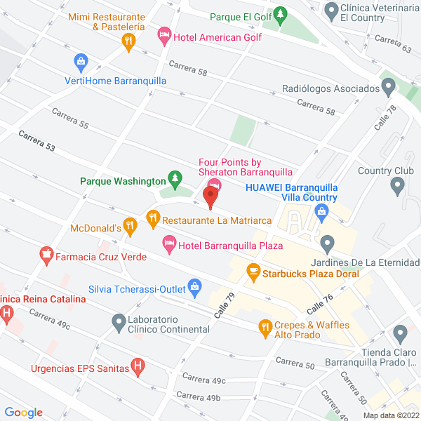 Map of Miranda Francesca