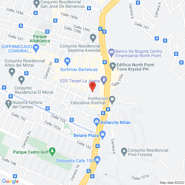 Map of Camiones Y Camionetas Libres S.A.S.
