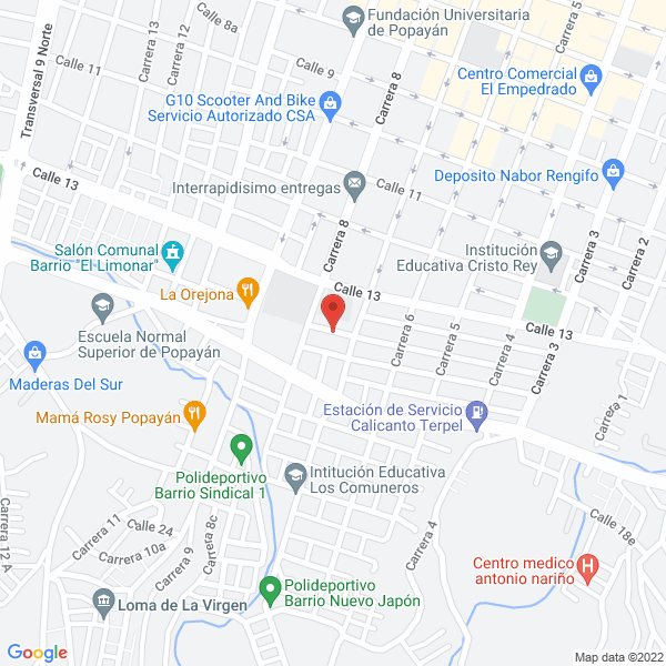 Map of Campo & Asociados Consultores Y Auditores S.A.S.