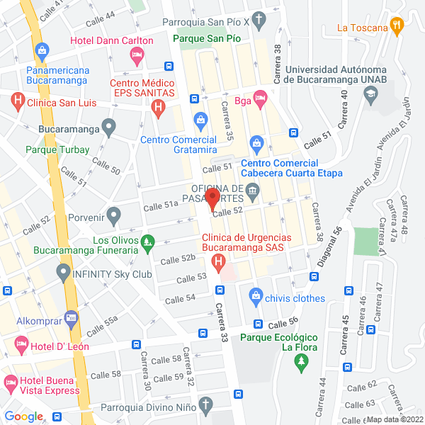 Map of Cesar Figueroa
