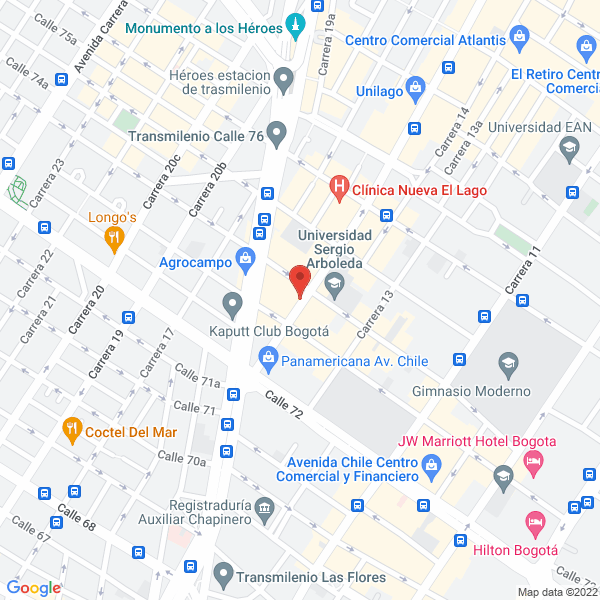 Map of Cevichería El Delfín