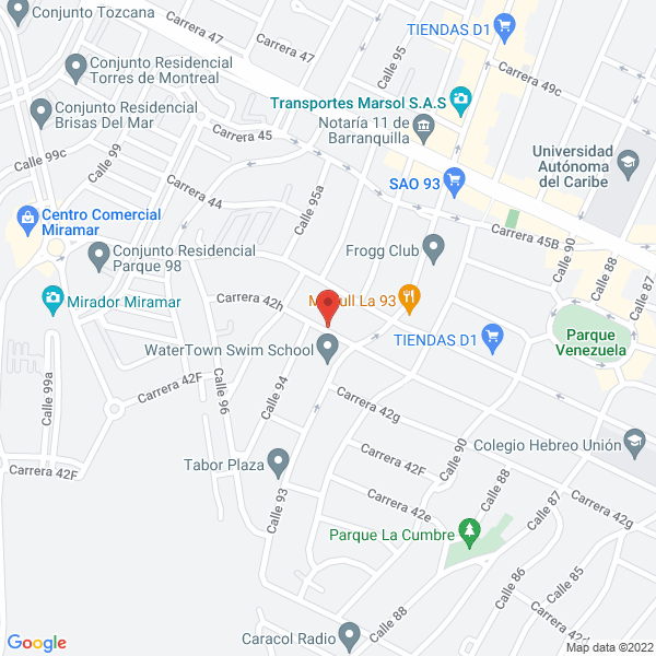 Map of Children Learning Center