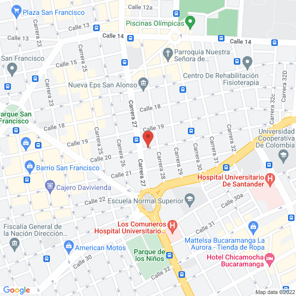 Map of Chiquitalentos Centro Integral En Psicología Y Aprendizaje