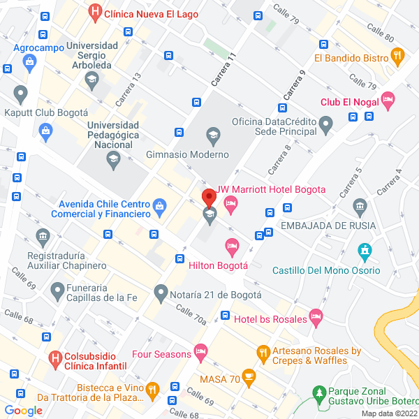Map of Chorilongo Restaurante