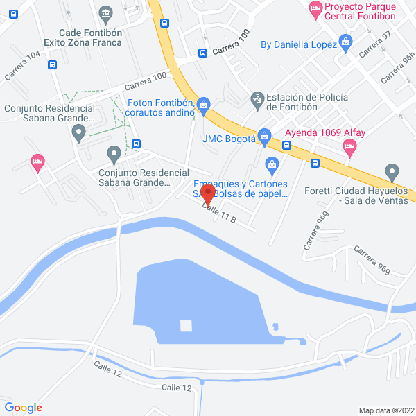 Map of Chr Construcción & Servicios S.A.S.