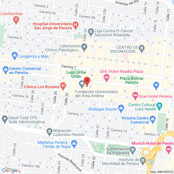 Map of Central De Refrigeración Y Lavadoras