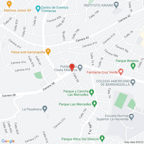 Map of Certivital