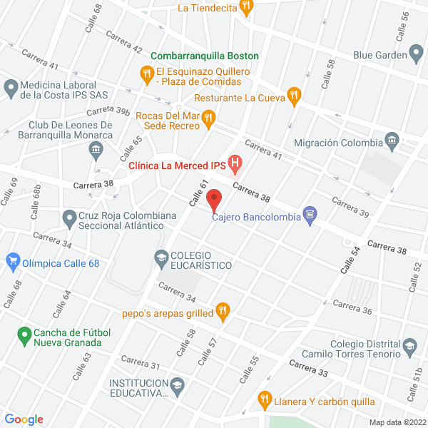 Map of Céspedes Y Jardines