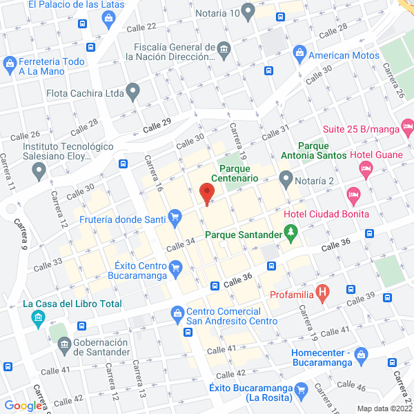 Map of Chiquitina Kids