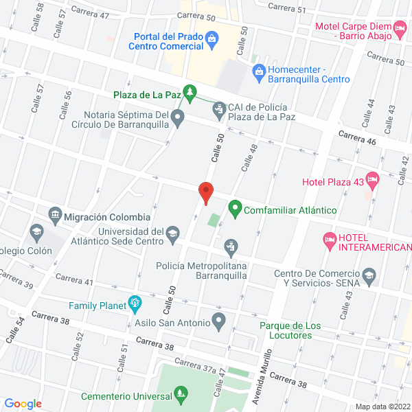 Map of Cctv Seguridad Inteligente