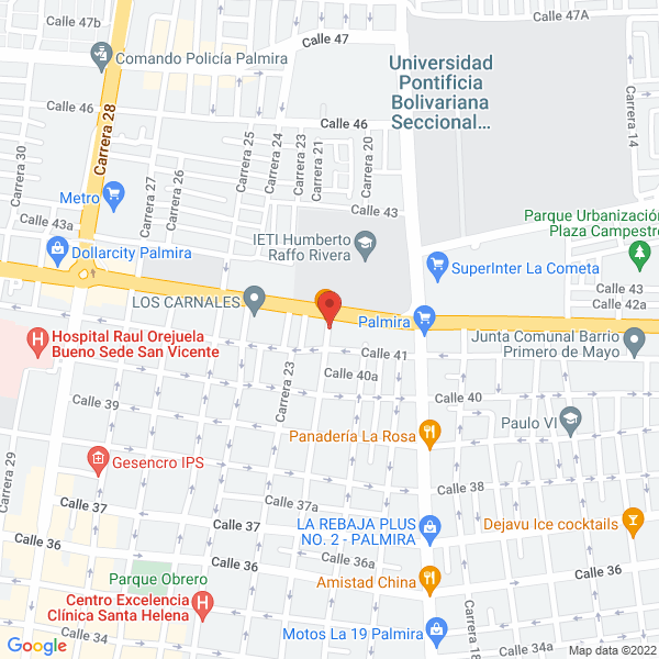 Map of Central De Reparación Y Servicio Técnico