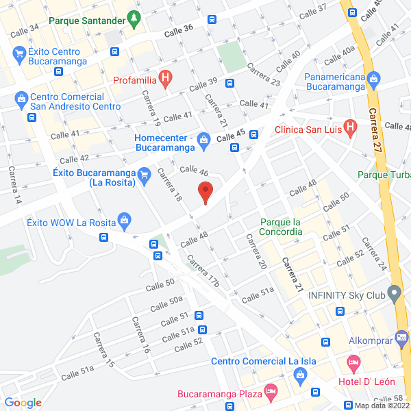 Map of Club Academia De Taekwondo Pine Black